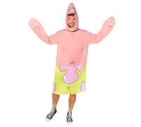 Amscan Adults Official Spongebob Squarepants Licensed Patrick Star Fancy Dress Costume