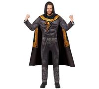 Amscan - Adults Officially Licensed DC Comics Black Adam Men's Fancy Dress Costume Size: Medium - X-Large