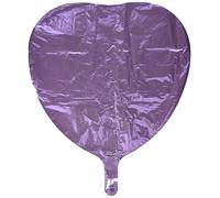 Amscan Anagram 2244701 - Metallic Pearl Lavender Foil Heart Balloon - 18 Inch