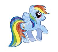 Amscan Anagram 2646701 - My Little Pony Rainbow Dash Foil SuperShape Balloon - 28"