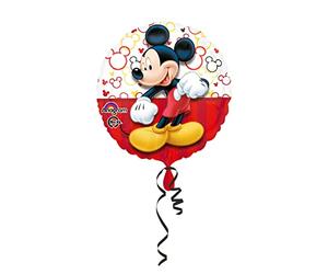 Amscan Anagram 3064501 - Disney Mickey Mouse Round Foil Balloon - 18 Inch