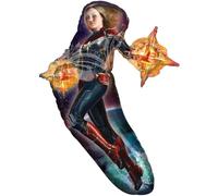 Amscan Anagram 3951101 - Captain Marvel Foil SuperShape Balloon - 37 Inch