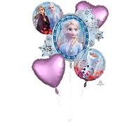 Amscan Anagram 4038901 Foil Balloon Bouquet - Disney Frozen 2 - 5 Pieces