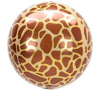 Amscan Anagram 4210801 - Animalz Giraffe Print Orbz Foil Balloon - 16 Inch