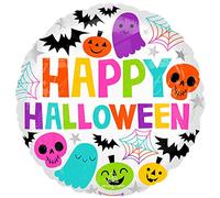 Amscan Anagram 4482601 - Colourful & Creepy Halloween Party Foil Balloon - 18"