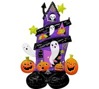 Amscan Anagram 4484011 - Halloween Haunted House AirLoonz Air-filled Foil Balloon - 50"