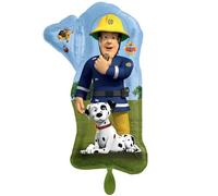 Amscan Anagram 4488275 - Officially Licensed Fireman Sam Foil SuperShape Balloon - 32"