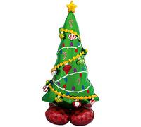 Amscan Anagram 8311711 - Christmas Tree AirLoonz Air-filled Foil Balloon - 59"