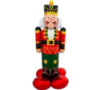 Amscan Anagram 8311911 - Christmas Nutcracker AirLoonz Air-filled P70 Foil Balloon - 61"