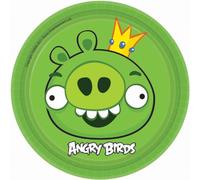 Amscan Angry Birds Dessert Plates - 8 Count