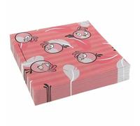 Amscan Angry Birds Pink Luncheon Napkins 33cm