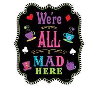 Amscan Birthday Celebration With Mad Tea Party Cut Out Multicoloured (One Size)