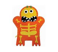 Amscan Boo Crew Hand Puppet Craft Set Orange/yellow (One Size)