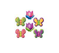 Amscan Butterfly Candles (Pack Of 6) Multicoloured (One Size)