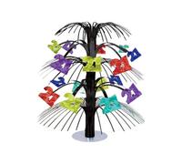Amscan Cascade 21St Birthday Party Centrepiece Black/multicoloured (One Size)