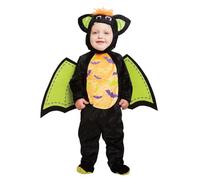 amscan (CC - Hood) (PKT) (Fix 4/2) (PDBBAT) Child Iddy Biddy Bat Costume (3-4yrs)