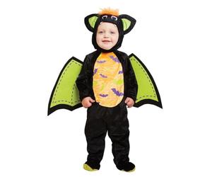 amscan (CC - Hood) (PKT) (Fix 4/2) (PDBBAT) Child Iddy Biddy Bat Costume (3-4yrs)