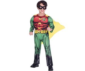 Amscan Child Boys Official Warner Bros. Licensed Deluxe Robin Classic Fancy Dress Costume
