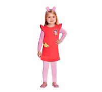 Amscan Child Girls Official Peppa Pig Licensed Costume Fancy Dress Costume