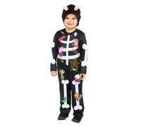 Halloween Boys Peppa Pig Skeleton Costume