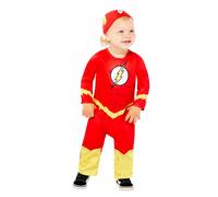 Amscan Child The Flash DC Superhero Boys Fancy Dress Costume Age 12-18 Months