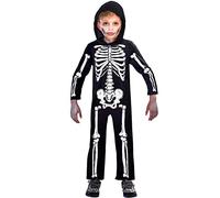 Amscan - Children's Costume Skeleton Bone Scaffold Carnival Theme Party Halloween
