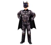 amscan Childs Batman Fancy Dress Superhero Costume Book Day Week Boys Kids Dark Knight (4-6 Years)