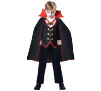 amscan Childs Boys Scary Dracula Halloween Fancy Dress Costume