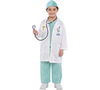 amscan Childs Kids Doctor's Scrubs Surgeon Book Day W ancy Dress Costume