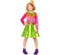 amscan Childs Mad Hatter Girl Costume Dress