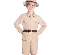 amscan Childs Safari Zoo Keeper Jungle Explorer Book W ancy Dress Costume