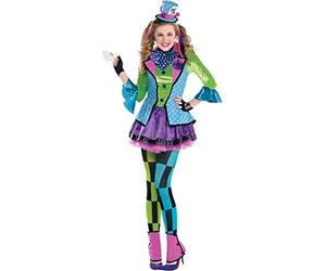 amscan Childs Sassy Mad Hatter Costume