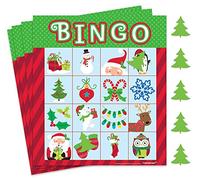 amscan Christmas Bingo Party Game - 1 Pc.