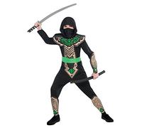 amscan (PKT) (EB-997022) Child Boys Dragon Slayer Ninja Costume (6-8yr)
