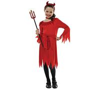 (PKT) (997485) Child Girls Lil Devil Costume (8-10yr)