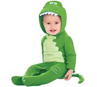 amscan DCREX-RJ06 Rex Toy Story Child Bodysuit Costume, Unisex Children, Non-Solid Colour, 6-9 Mons