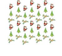Amscan Deer Santa Tree Hanging Christmas Drations Amscan Multicolor