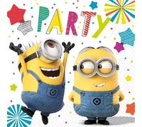 Amscan Despicable Me 9907314-66 Serviettes 33 x 33 cm Pack of 16