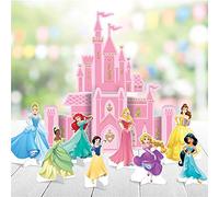 Amscan"Disney Princess" Pink Castle Party Table Decoration Kit, 9 Pc, 282357