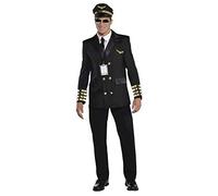 amscan (PKT) (844183-55) Adult Mens Captain Wingman Costume (Extra Large)