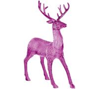 amscan Electroplated Reindeer Figurine Decoration-Pack of 1-Ideal for Home, Pink