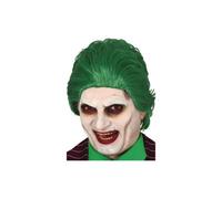 Amscan Fiesta Guirca The Jokester Short Wig Fancy Dress Green