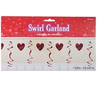 Amscan Garlands Heart Swirl