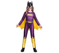 Amscan Girls Batgirl Comic Style Warner Bros Fancy Dress Costume, Purple