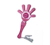 Amscan Girls Night Out Cord Hand Clappers (Pack Of 4) Pink/white (One Size)