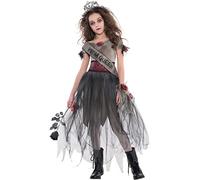 amscan Girls Prom Queen Zombie Halloween Fancy Dress Costume