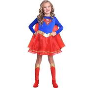 amscan Girl's Warner Bros Dc Comics Supergirl Classic Fancy Dress Costume (pack of 1)
