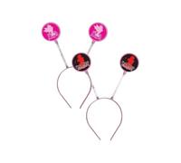 Amscan Good And Bad Girl Reversible HeadbandOne Size Pink/Black SG31888