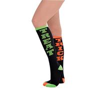 amscan Halloween Trick or Treat Knee Socks, 2 Pcs.