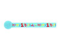 Amscan Happy 1St Birthday Crepe Paper Streamer Multicoloured (One Size)